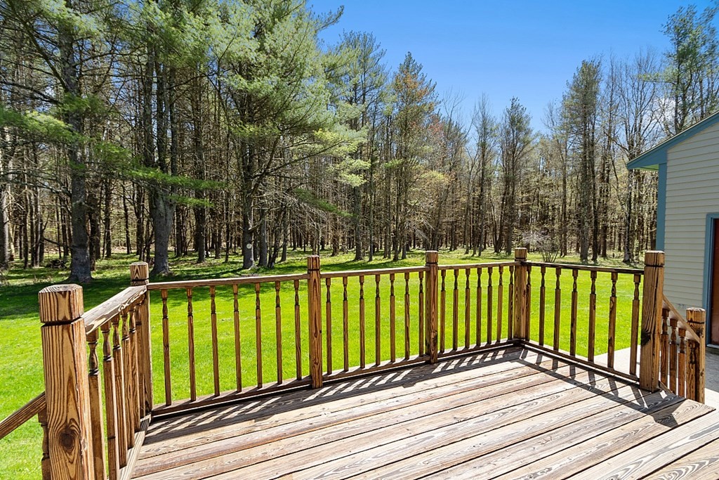 20 Rhodes Road Princeton, MA 01541 - Photo 34 of 35 a view of deck and trees