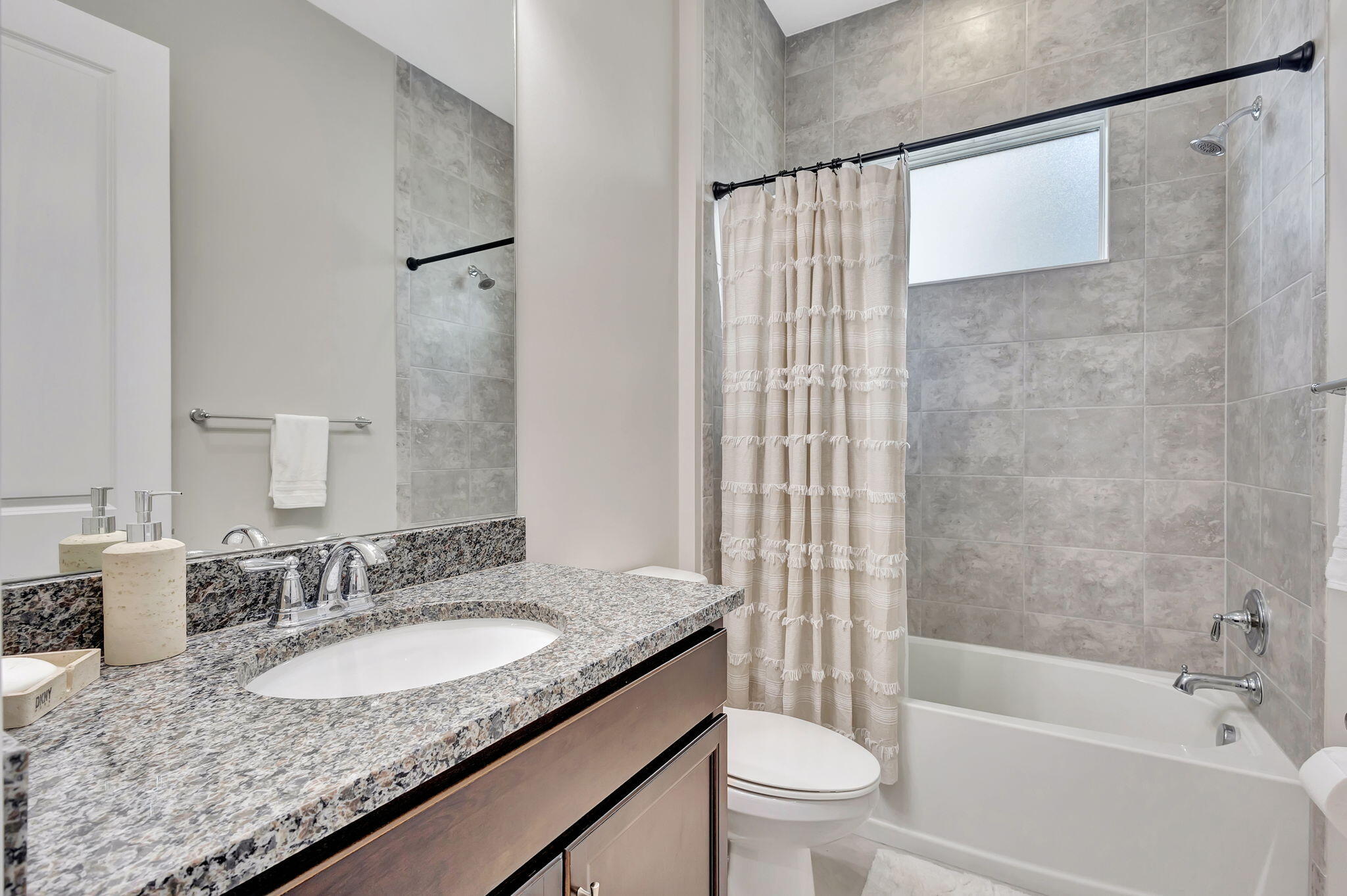 5403 Macoon Way Westlake, FL 33470 - Photo 24 of 51 a bathroom with a granite countertop sink toilet and shower