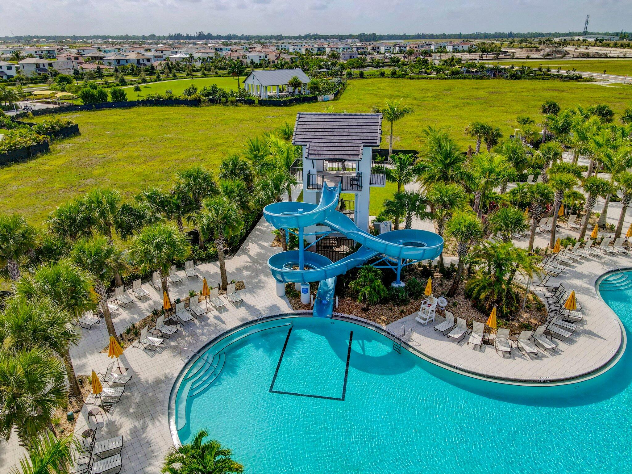 5403 Macoon Way Westlake, FL 33470 - Photo 43 of 51 an aerial view of a house with a ocean view