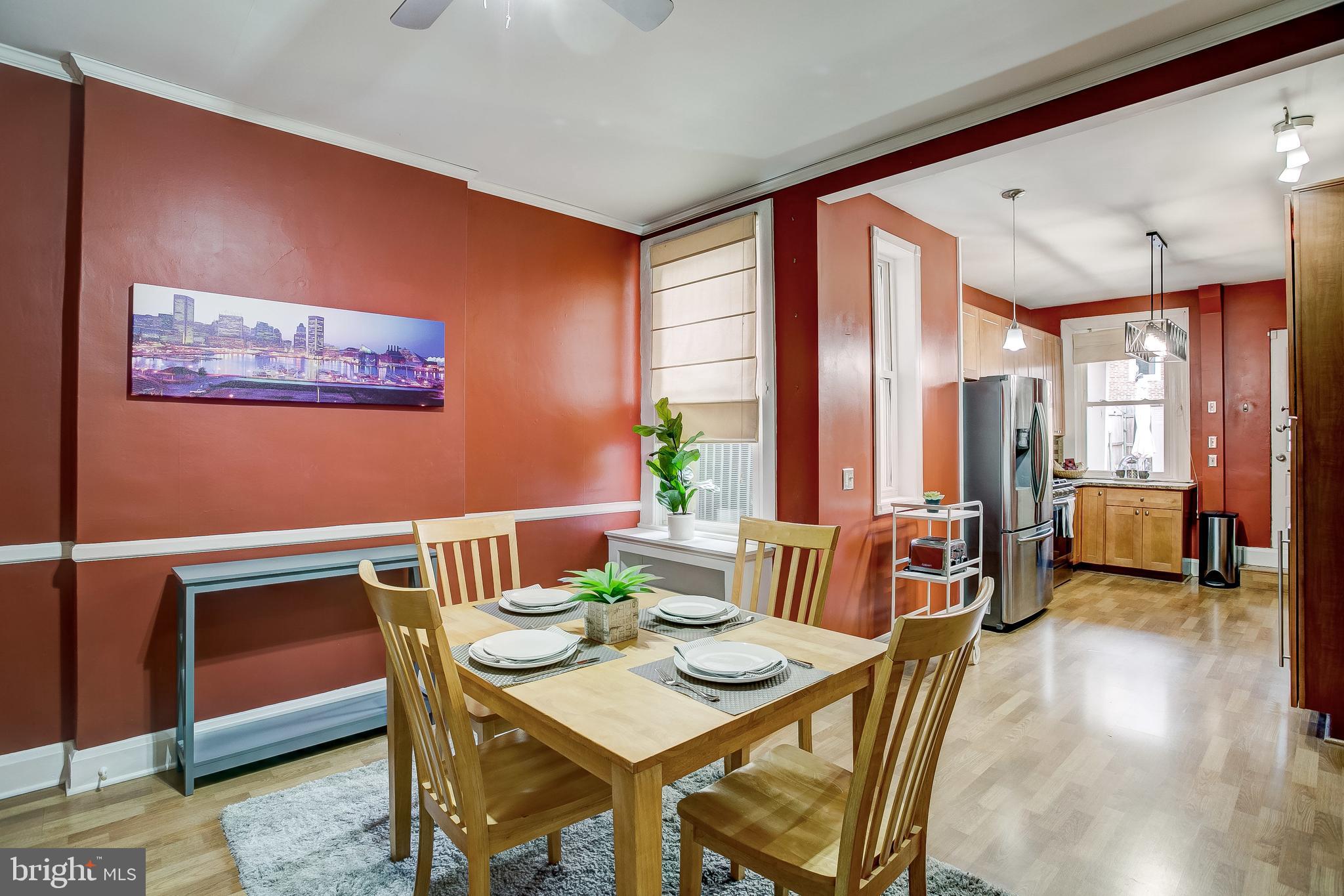 848 West 35th Street Baltimore, MD 21211 - Photo 9 of 32 dining / kitchen entertainment space