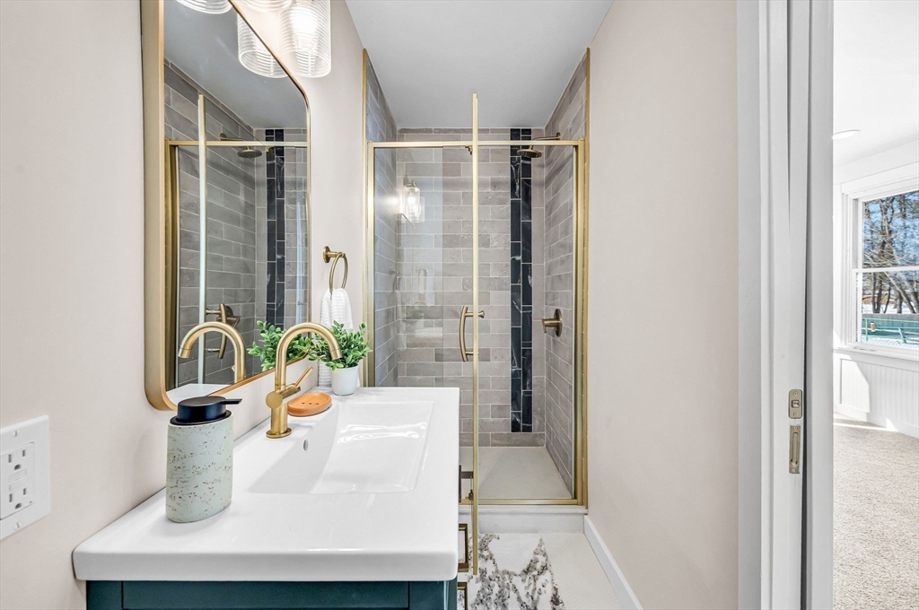 20 Walnut Street Gill, MA 01354 - Photo 25 of 42 a bathroom with a sink and a mirror