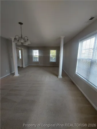 a view of empty room with window