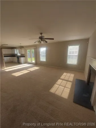 a view of livingroom and window
