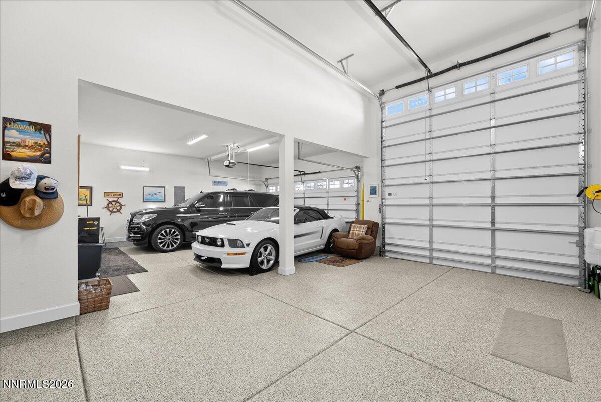 348 South Pah Rah Rdg Drive Sparks, NV 89441 - Photo 33 of 45 a view of a garage with parked cars
