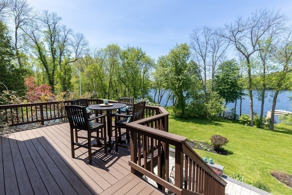 8 Merrimack River Road Groveland, MA 01834 - Photo 16 of 39 a view of balcony with deck and outdoor seating
