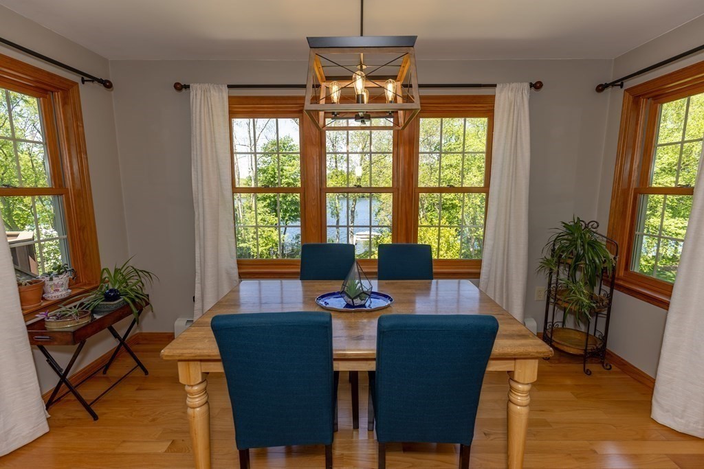 8 Merrimack River Road Groveland, MA 01834 - Photo 10 of 39 a dining room with furniture window wooden floor