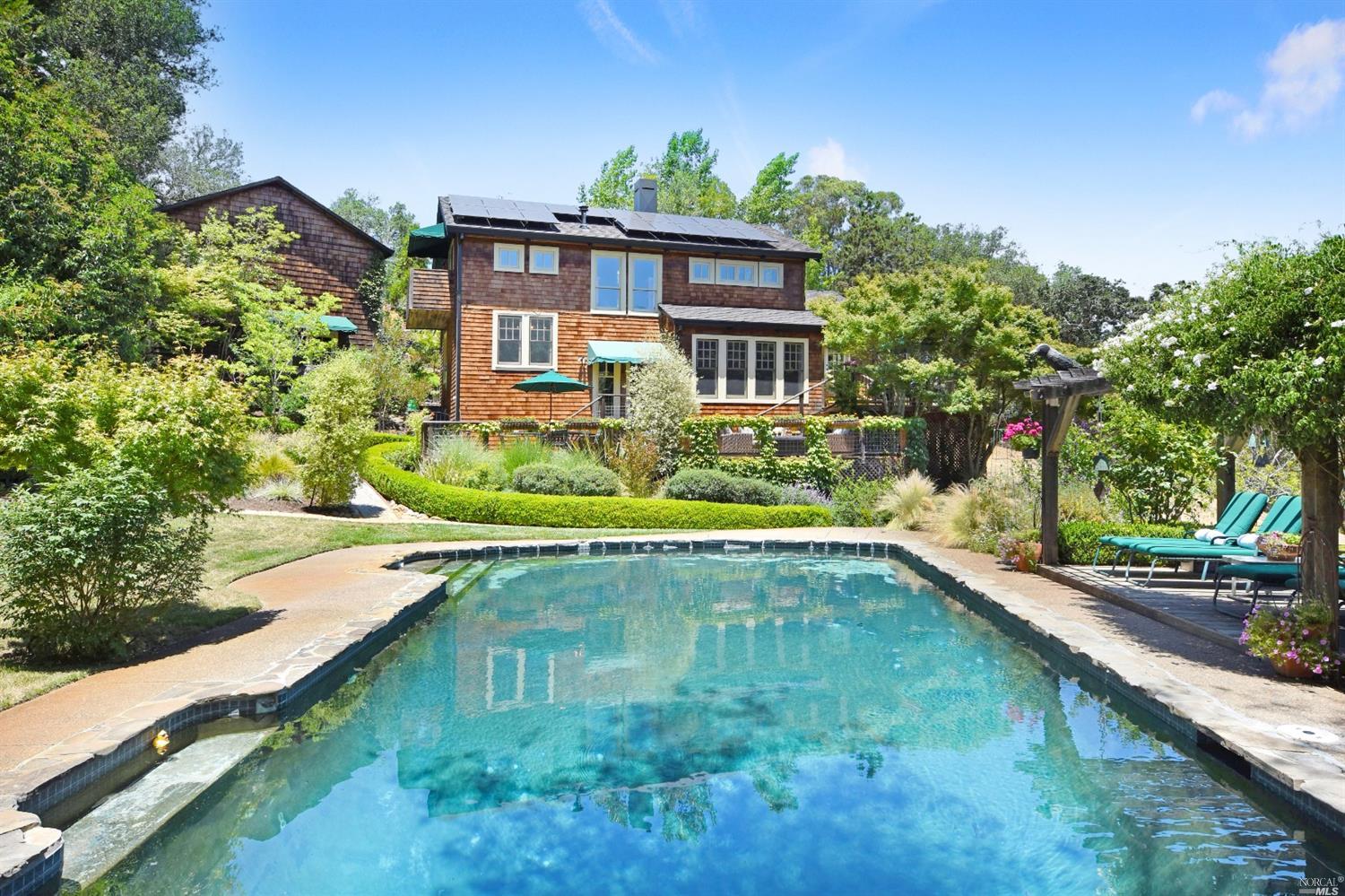 4770 Hidden Oaks Road Santa Rosa, CA 95404 - Photo 1 of 1 a view of a house with pool