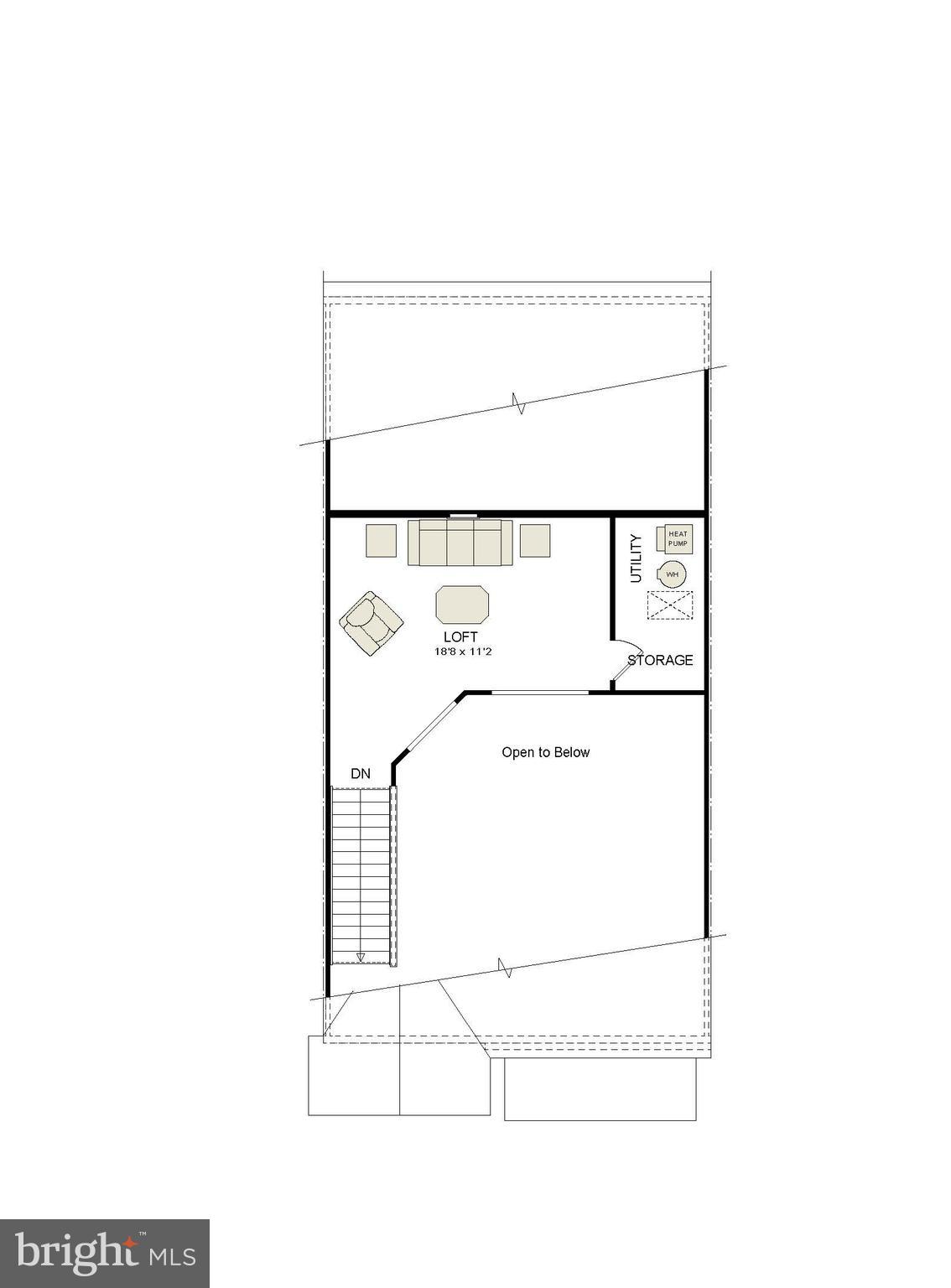 55 Cedar Lane Levittown, PA 19055 - Photo 3 of 9 a picture of a room with a bench