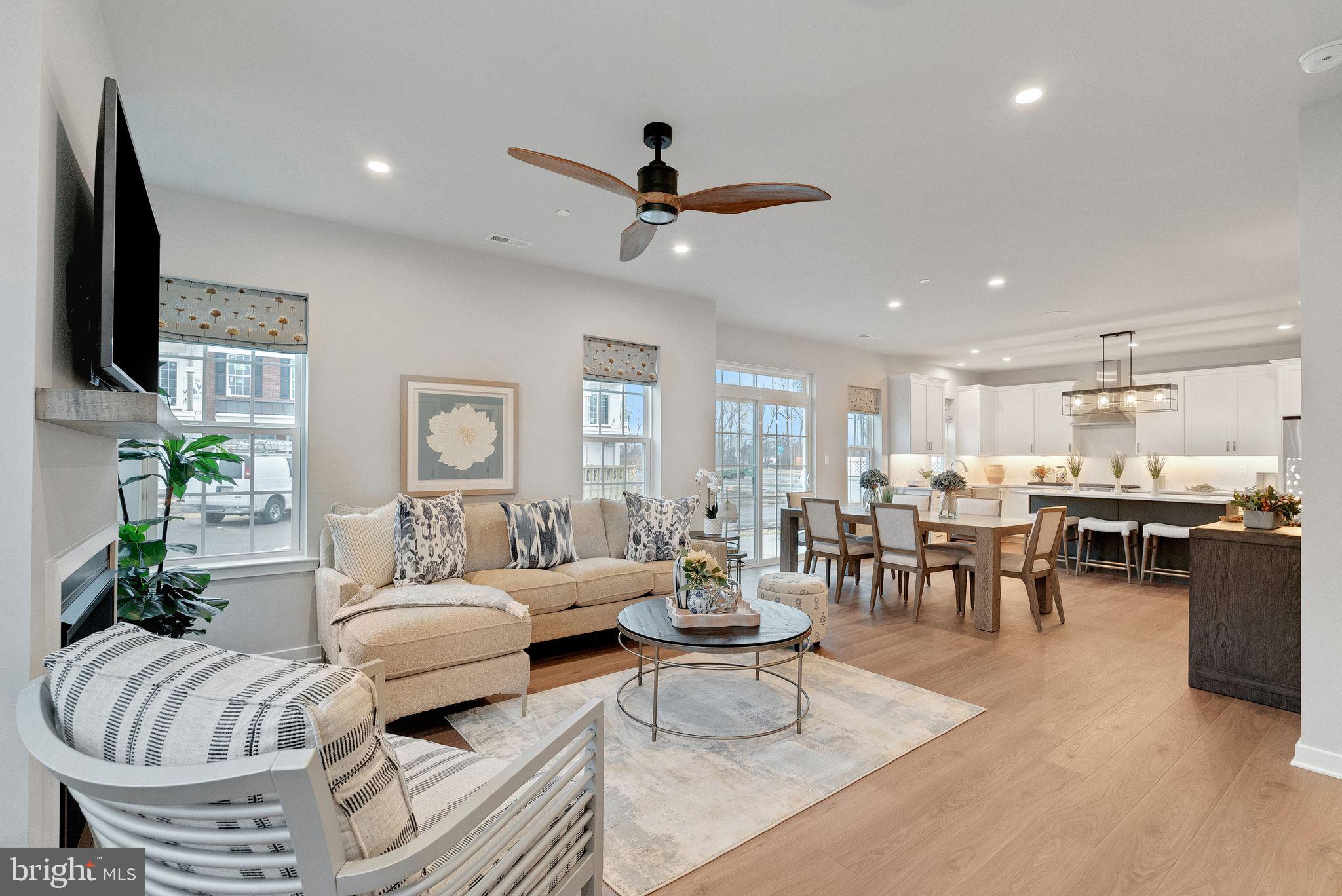 55 Cedar Lane Levittown, PA 19055 - Photo 4 of 9 a living room with furniture and a large window