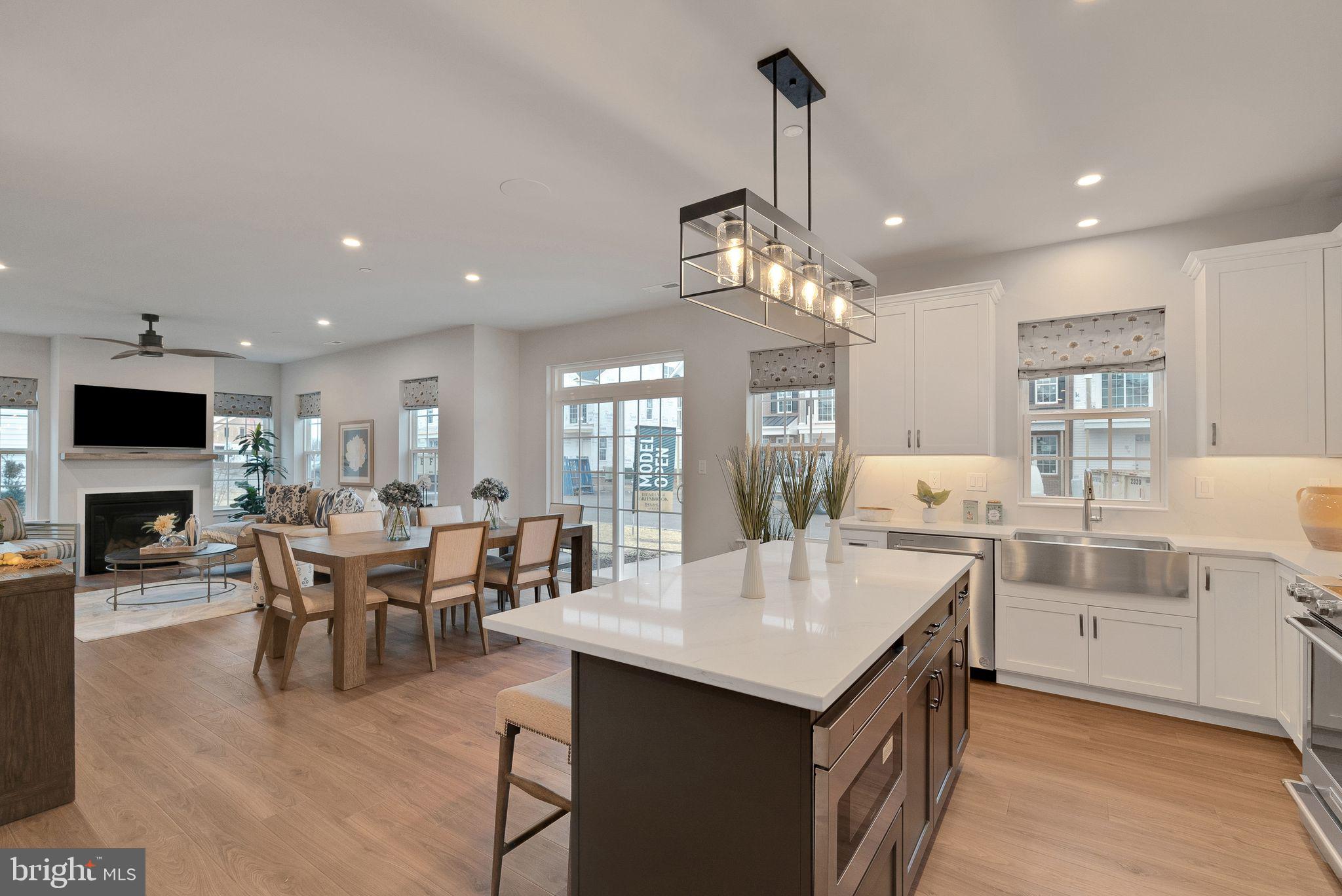 55 Cedar Lane Levittown, PA 19055 - Photo 7 of 9 a kitchen with lots of counter top space