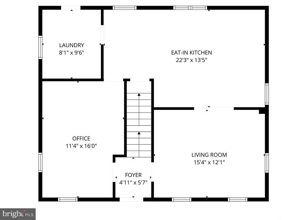 7573 Springhouse Road New Tripoli, PA 18066 - Photo 51 of 54 Main Farmhouse Floor Plan - 1st Floor