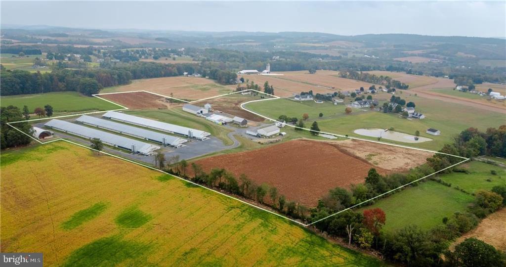 7573 Springhouse Road New Tripoli, PA 18066 - Photo 4 of 54 an aerial view of residential houses with outdoor space and city view