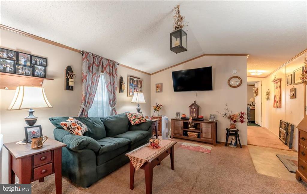7573 Springhouse Road New Tripoli, PA 18066 - Photo 45 of 54 a living room with furniture and a flat screen tv