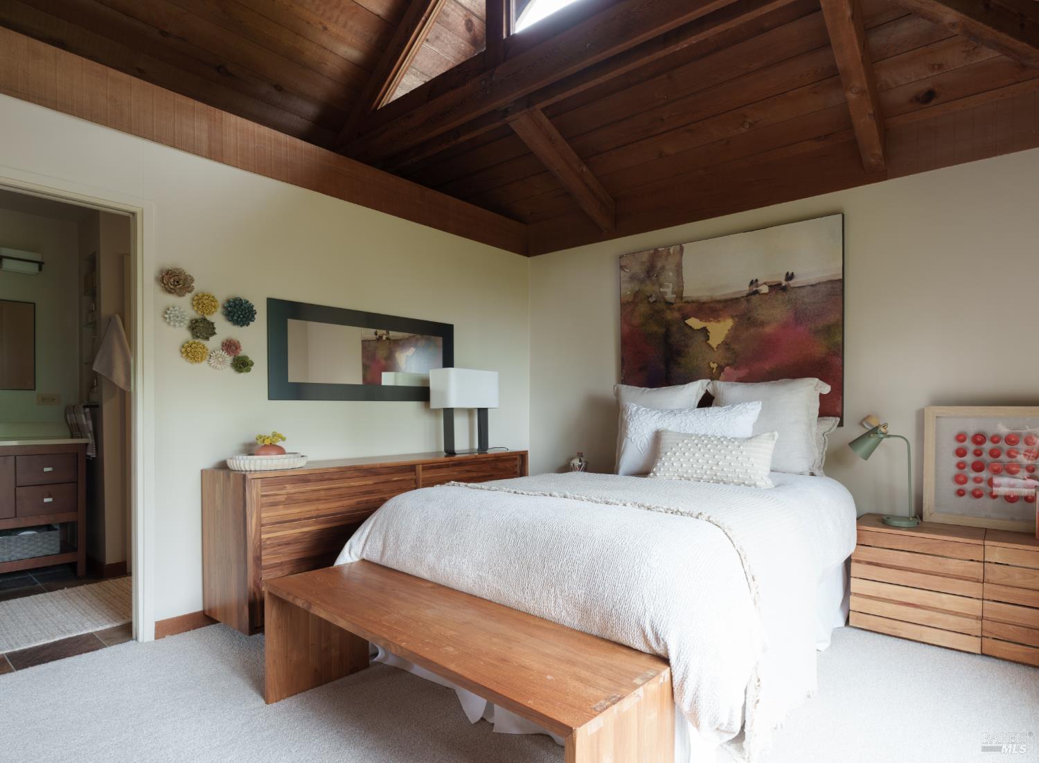 35925 Seaward Reach The Sea Ranch, CA 95497 - Photo 17 of 38 Primary Suite details a comfortable, serene landing and ocean views.