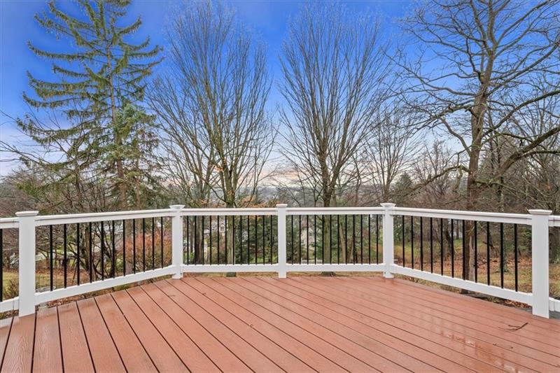209 Cherokee Road Pittsburgh, PA 15241 - Photo 34 of 41 a view of balcony with wooden floor and fence