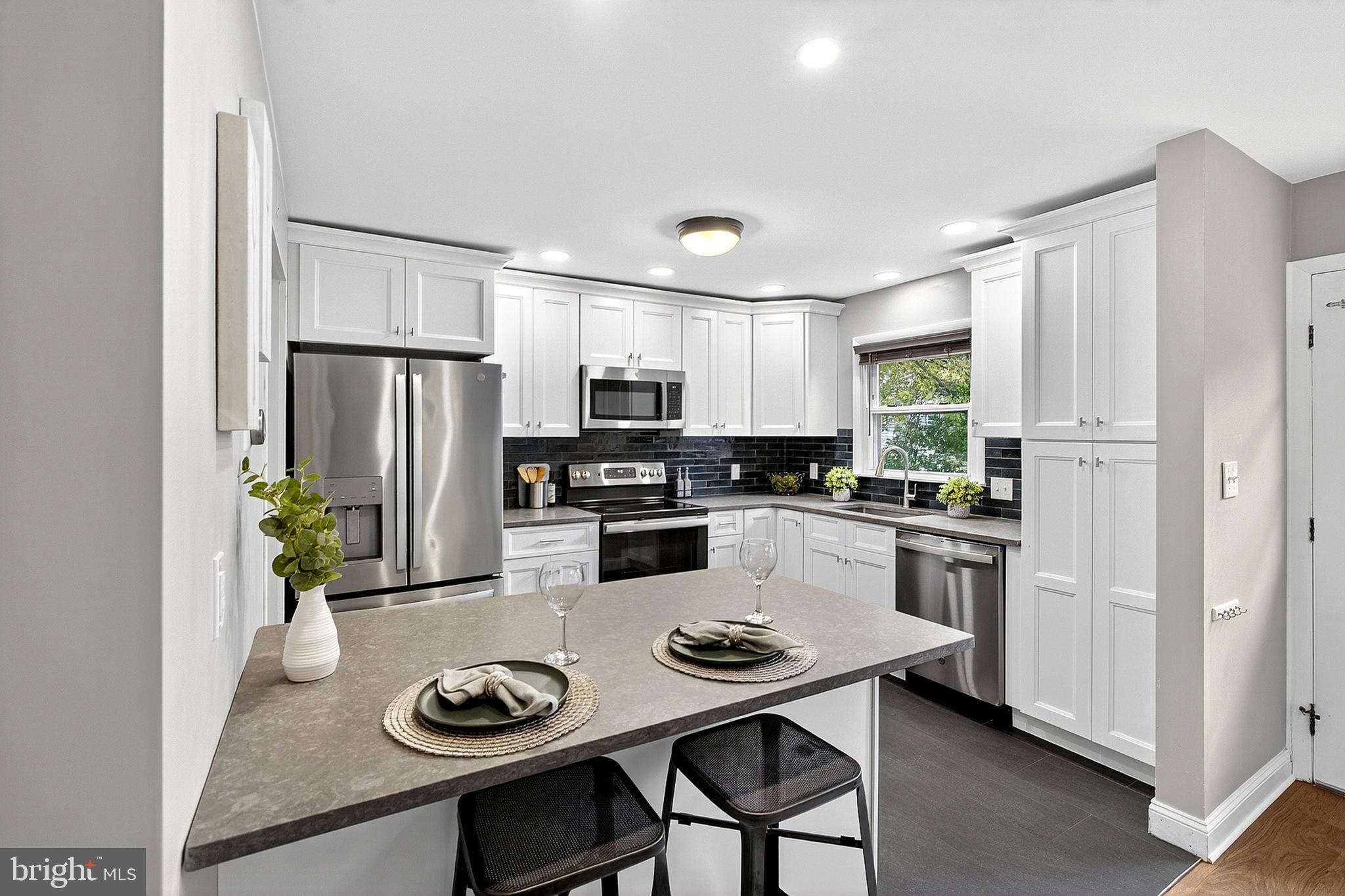 321 Ashbourne Road Claymont, DE 19703 - Photo 8 of 24 Fully renovated kitchen in 2021