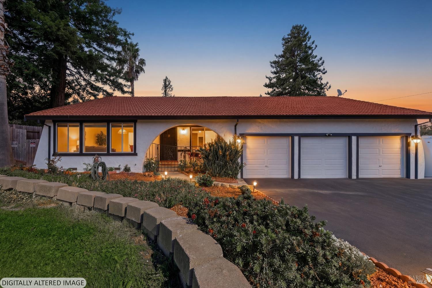 5174 Blank Road Sebastopol, CA 95472 - Photo 1 of 48 Digitally Altered Sunset