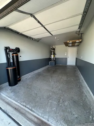 a view of a car garage