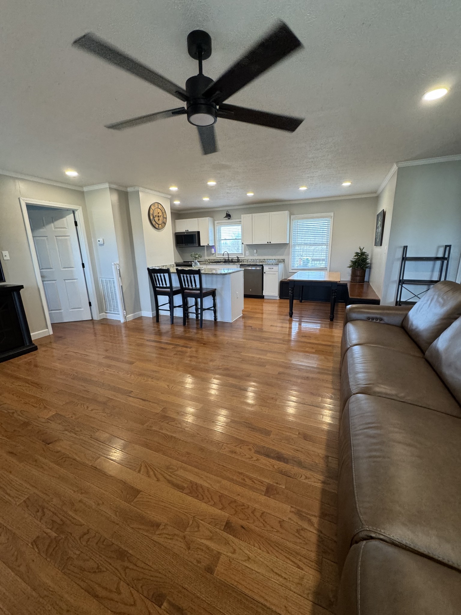 800 Pea Ridge-Sharon Grove Road Elkton, KY 42220 - Photo 15 of 43 a room with lots of furniture and view of kitchen
