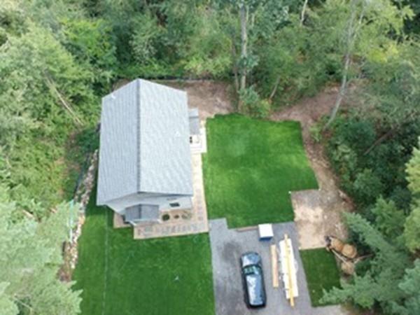 6 Edgehill Road Billerica, MA 01862 - Photo 4 of 24 an aerial view of a house with pool garden and outdoor seating