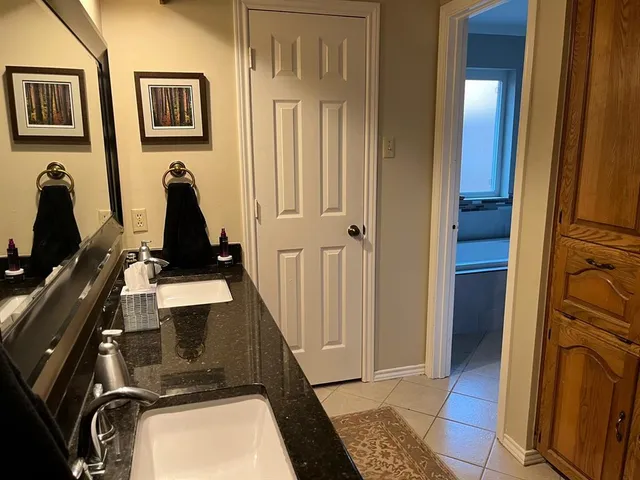 a room with lots of frames and equipment