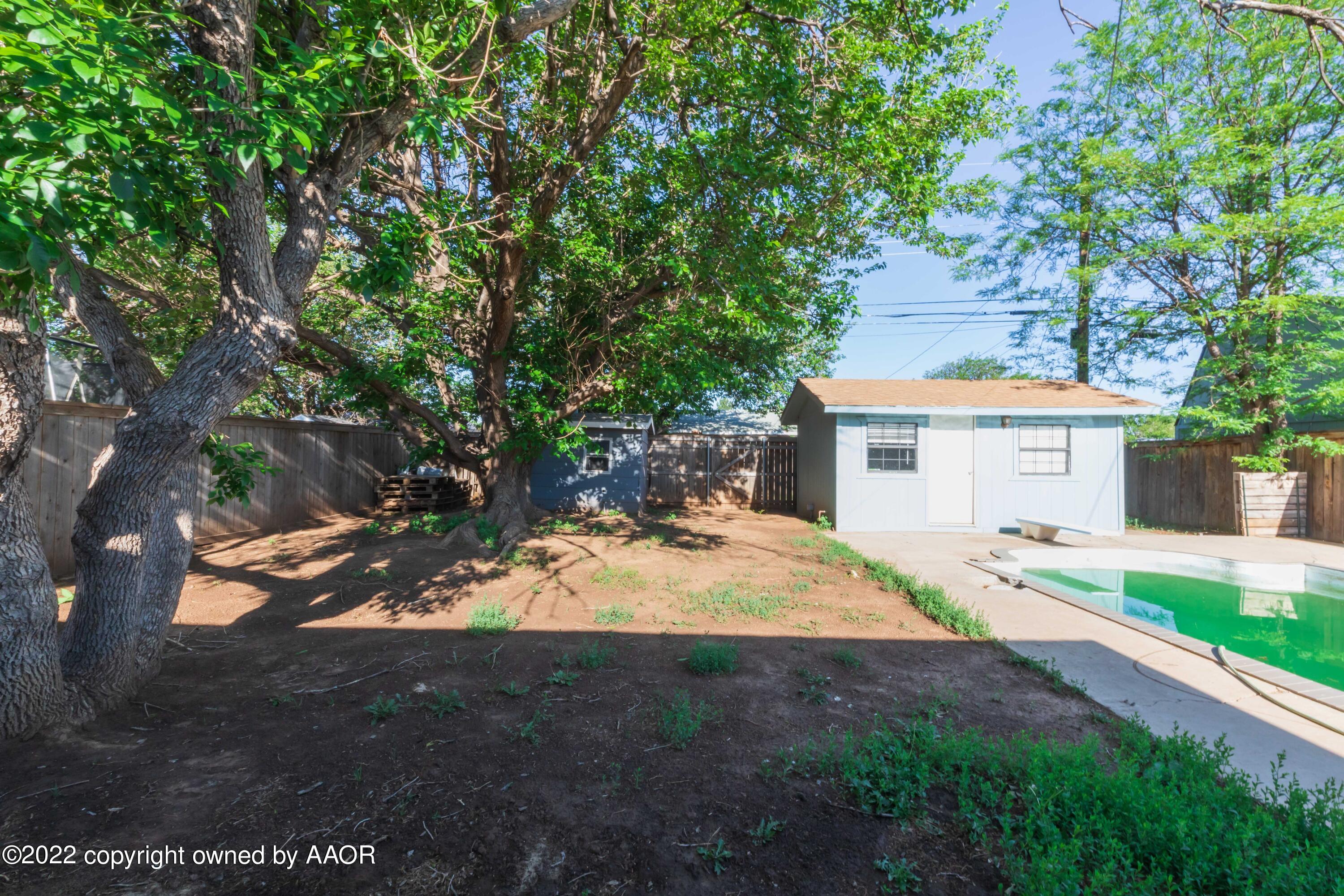 2902 Browning Street Amarillo, TX 79103 - Photo 34 of 36 BACKYARD VIEW 3