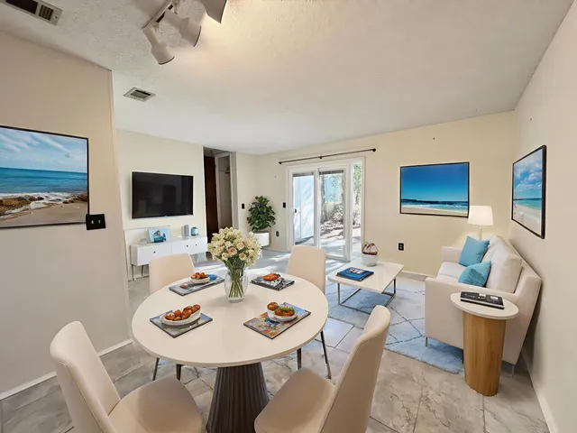 a view of empty room