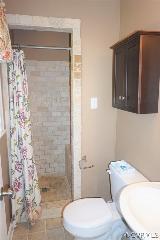 17322 Old Ridge Road Montpelier, VA 23192 - Photo 13 of 50 a bathroom with a toilet and shower