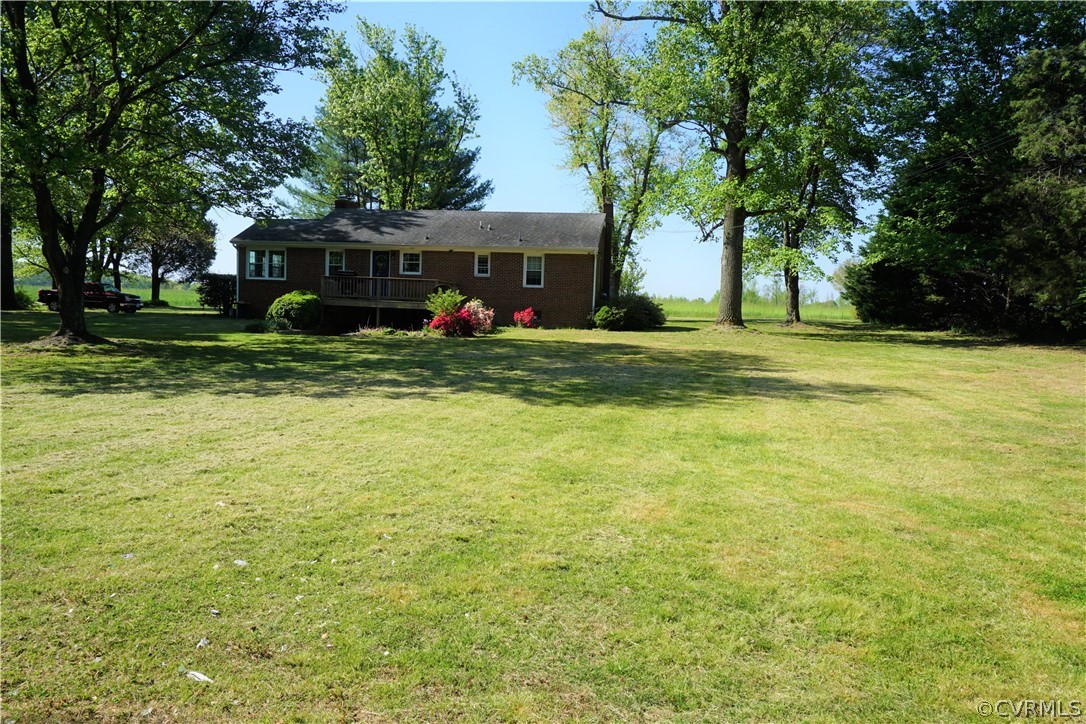 17322 Old Ridge Road Montpelier, VA 23192 - Photo 49 of 50 a front view of house with yard and green space
