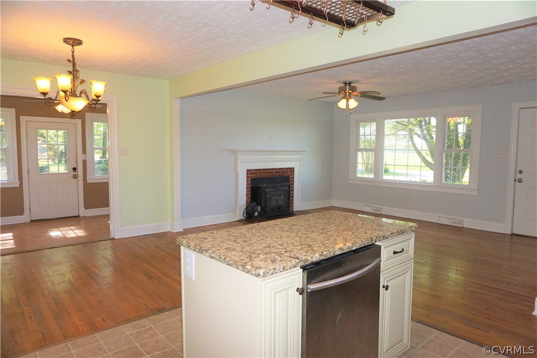 17322 Old Ridge Road Montpelier, VA 23192 - Photo 9 of 50 a view of a kitchen cabinets and wooden floor