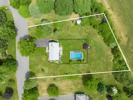 a view of a swimming pool