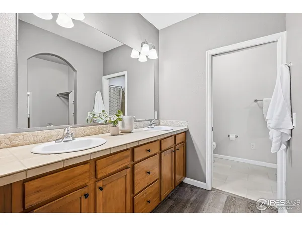 a view of a room with rack on the wall