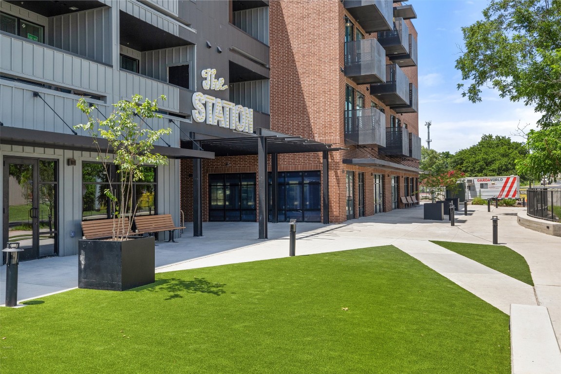 4510 Terry-O Lane Austin, TX 78745 - Photo 11 of 11 a view of a patio with couches table and chairs and potted plants