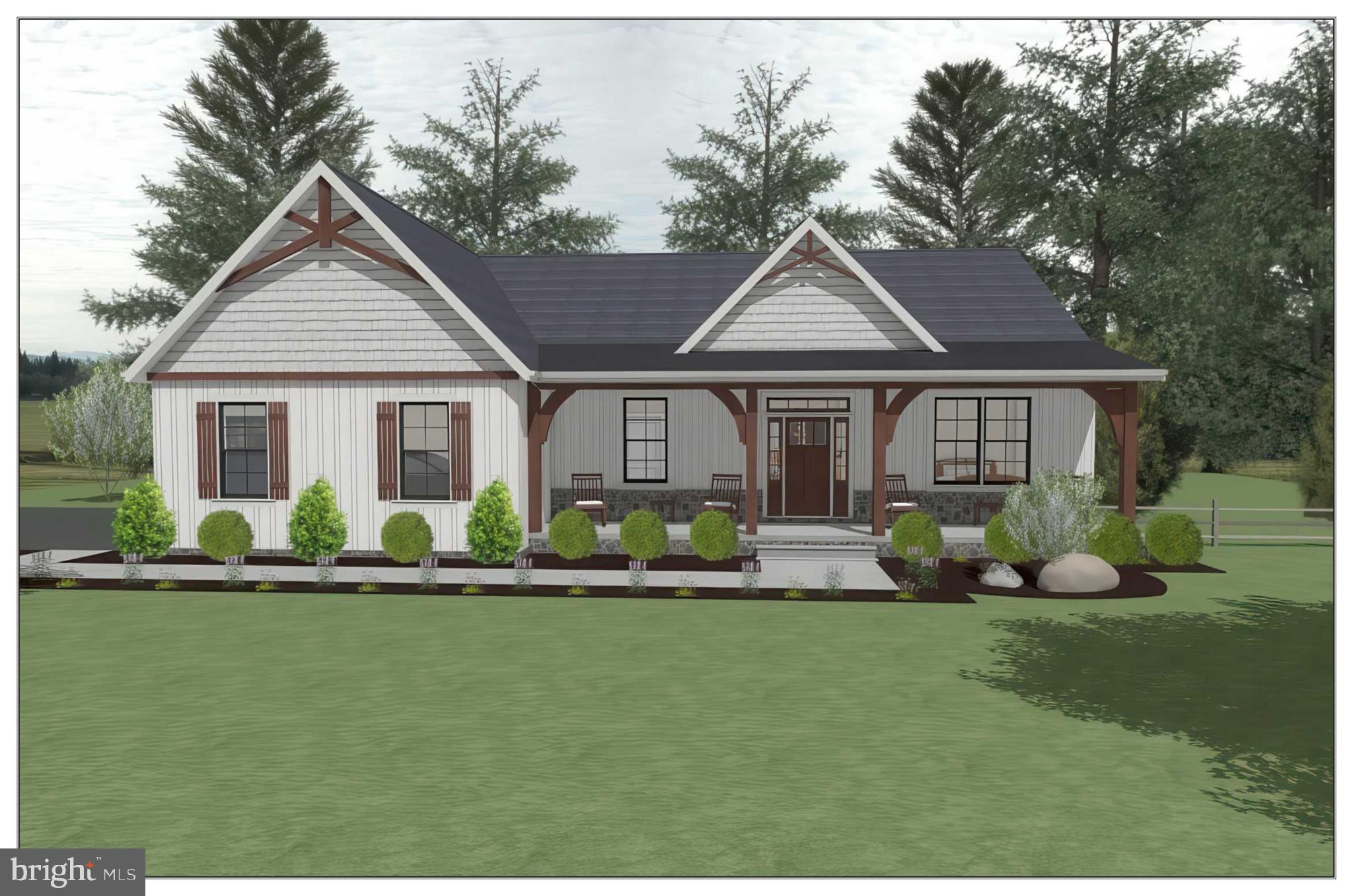 13177 Salem Church Road Hagerstown, MD 21740 - Photo 1 of 10 a front view of a house with a garden and yard