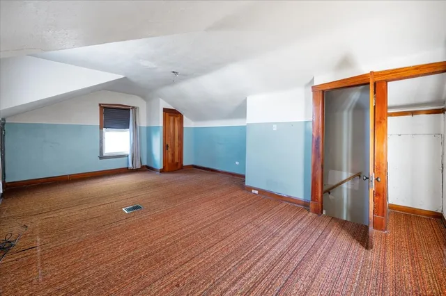 a view of empty room