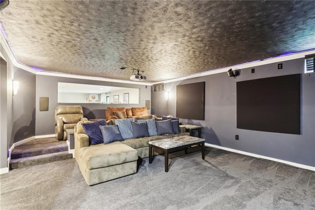 319 Buffalo Ridge Road Peters Township, PA 15317 - Photo 28 of 47 Your very own home theater with elevated seating. Media equipment included
