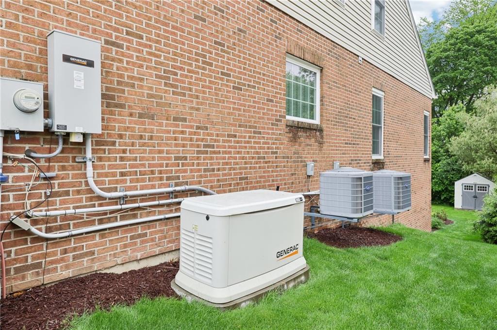 319 Buffalo Ridge Road Peters Township, PA 15317 - Photo 42 of 47 Automatic Whole House Generac Natural Gas Generator