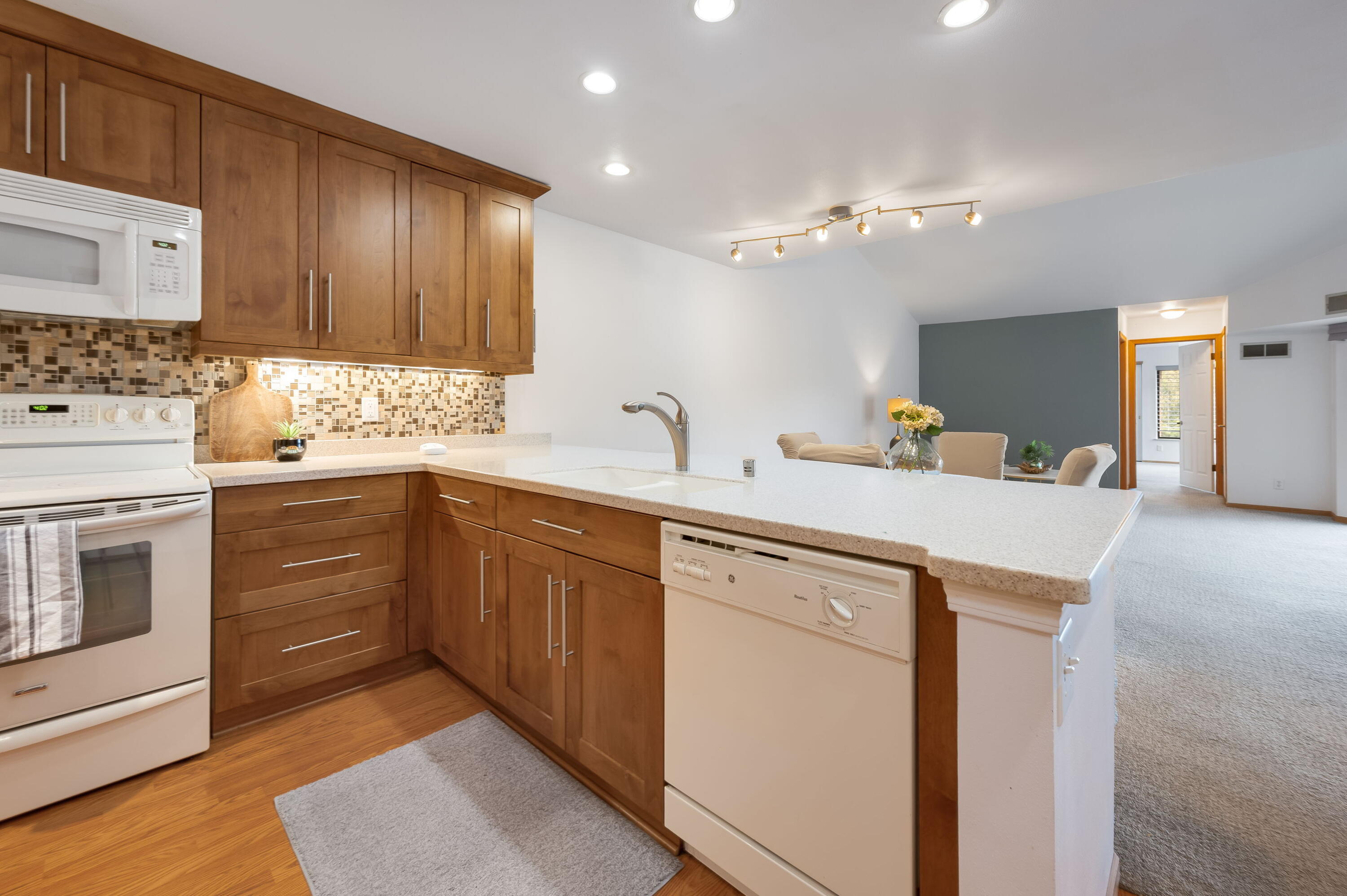 1600 West Green Tree Road, Unit 319 Glendale, WI 53209 - Photo 3 of 20 Spacious Kitchen