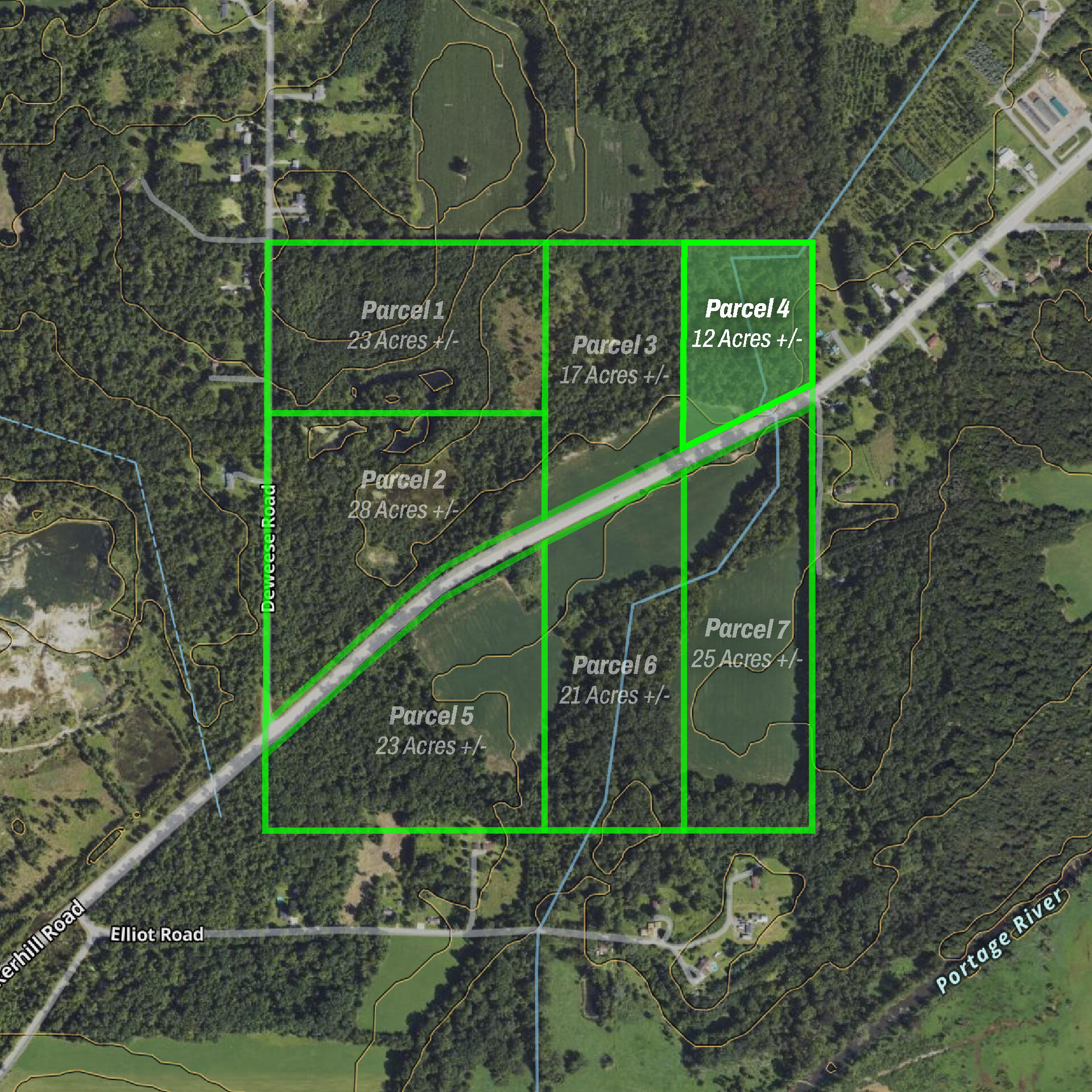 4 Bunkerhill Road Jackson, MI 49201 - Photo 2 of 13 Lot 4 Overview