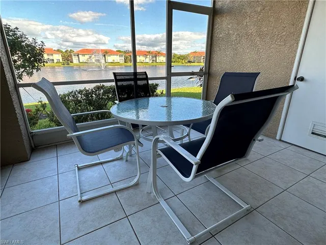 a view of a outdoor seating area