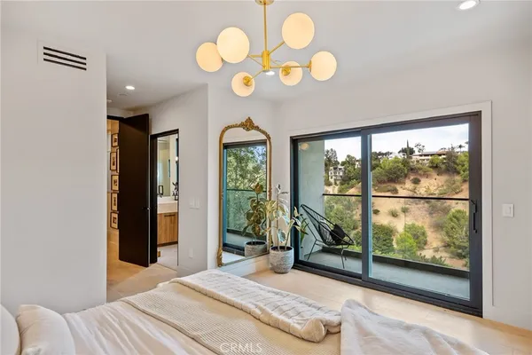 a bathroom with a double vanity sink