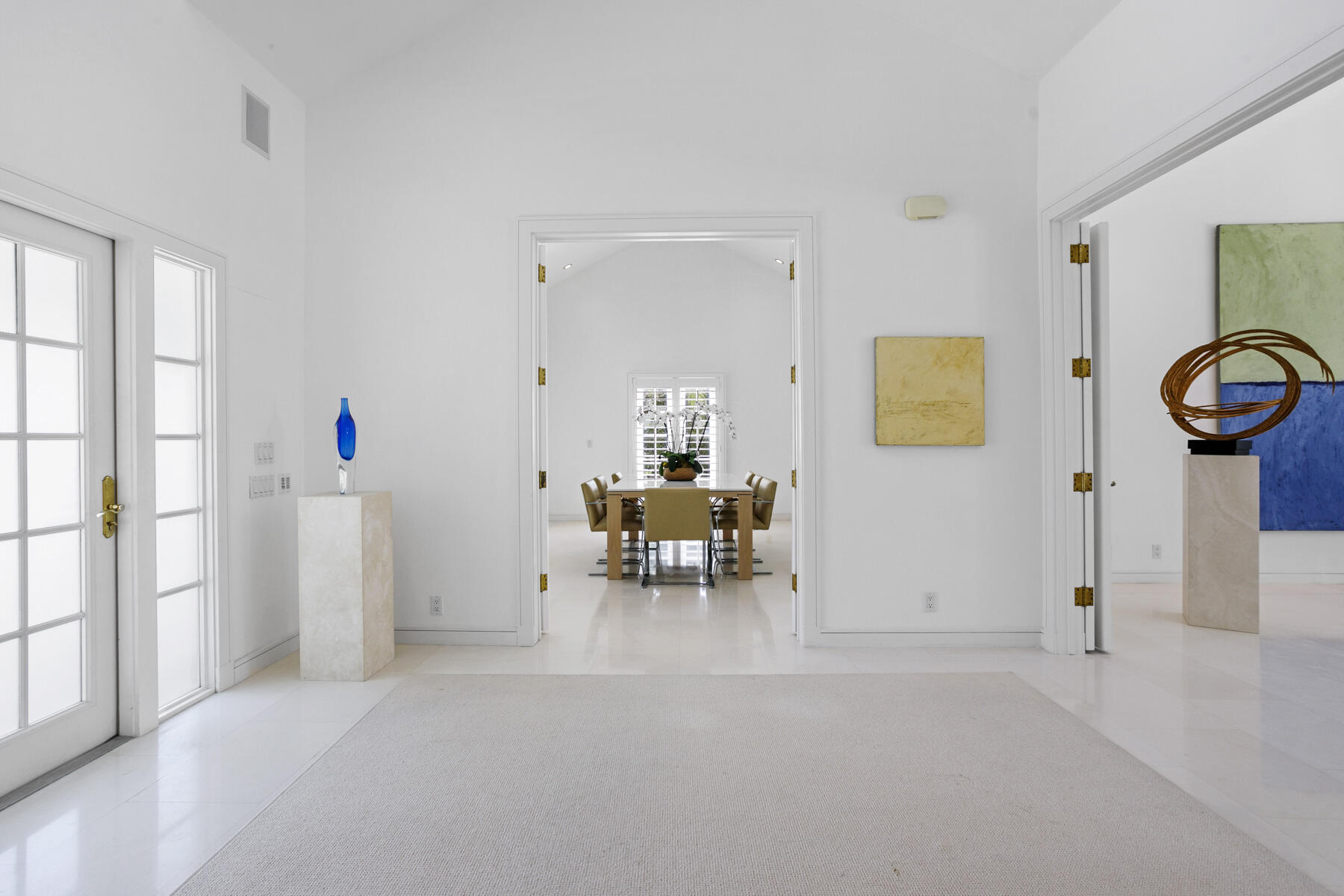 222 Monterey Road Palm Beach, FL 33480 - Photo 28 of 56 Foyer to Dining Room