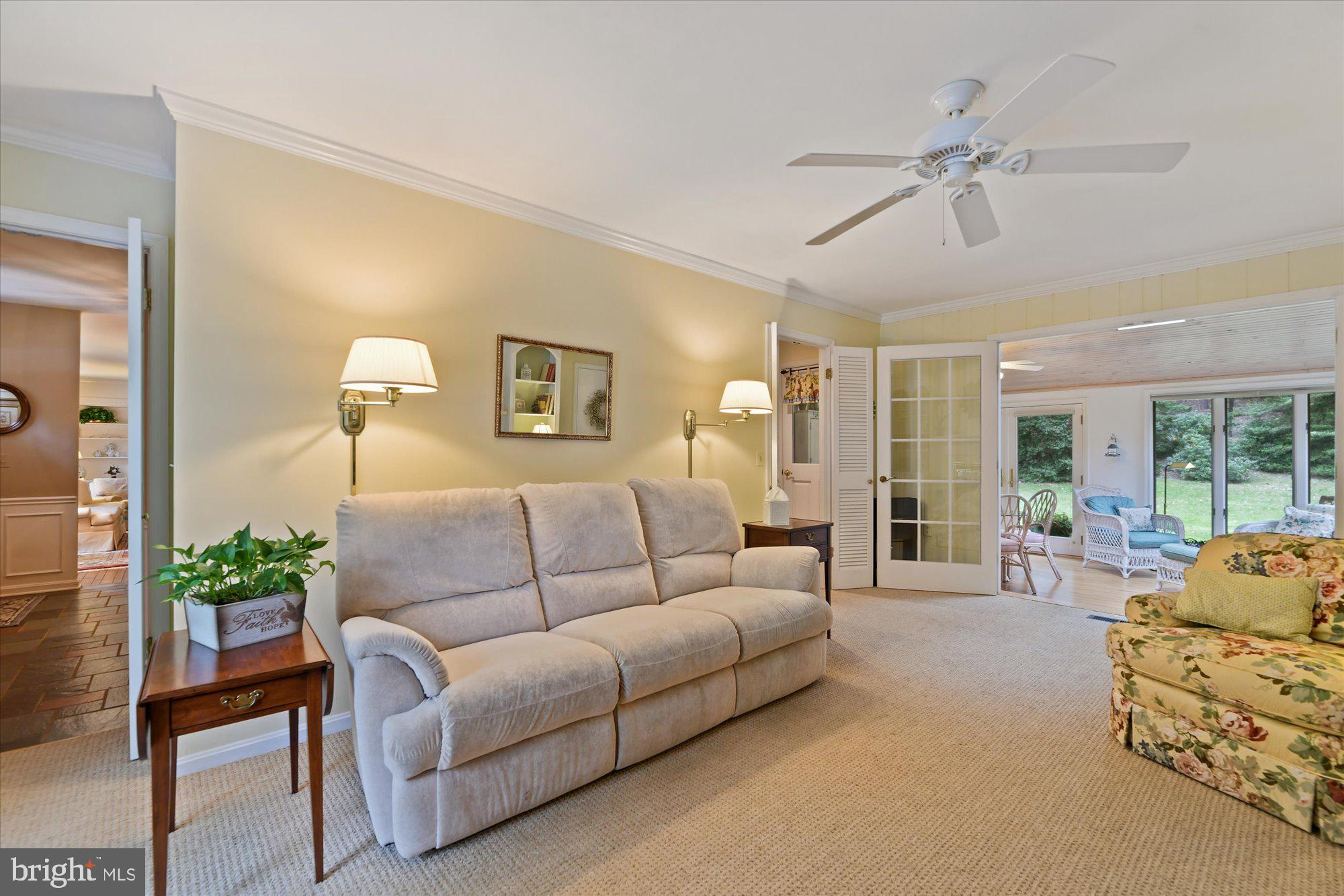 10512 Pot Spring Road Cockeysville, MD 21030 - Photo 18 of 39 Family Room with Ceiling Fan
