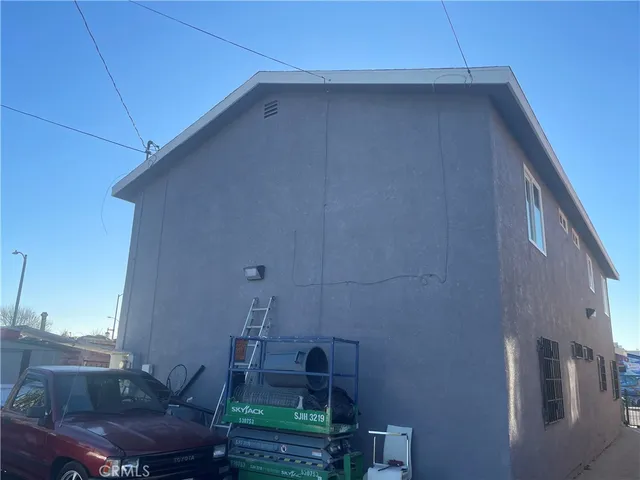a car parked in garage
