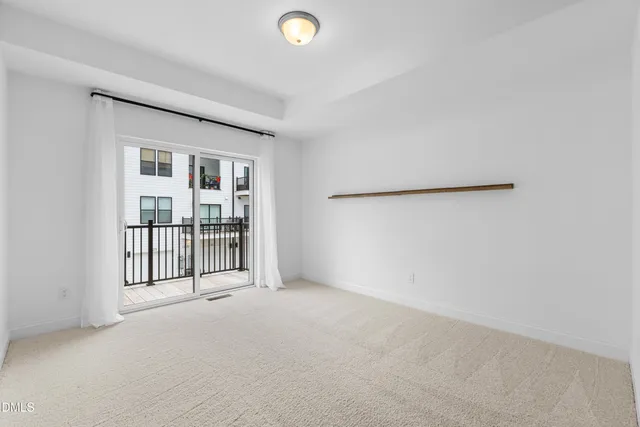 a view of front door of house