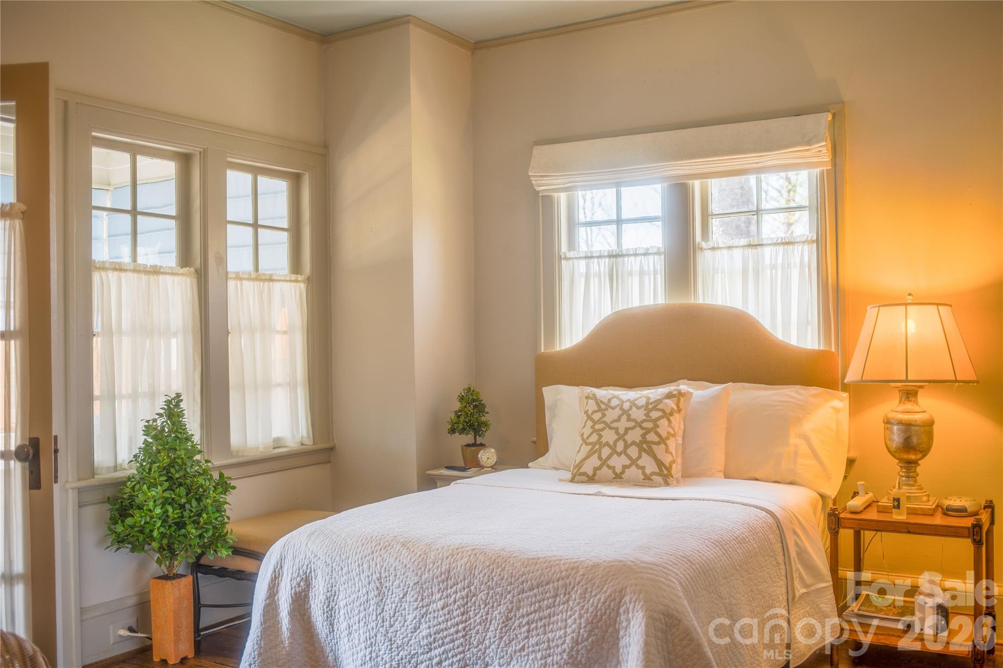 66 Fox Trot Lane Tryon, NC 28782 - Photo 27 of 48 a bedroom with a bed and a window