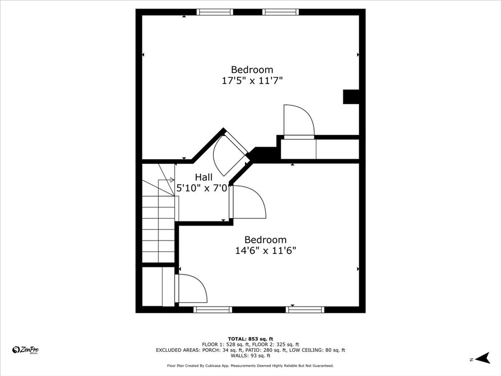 7 Cox Court Beverly, MA 01915 - Photo 23 of 23 a picture of a room with a white wall and a painting