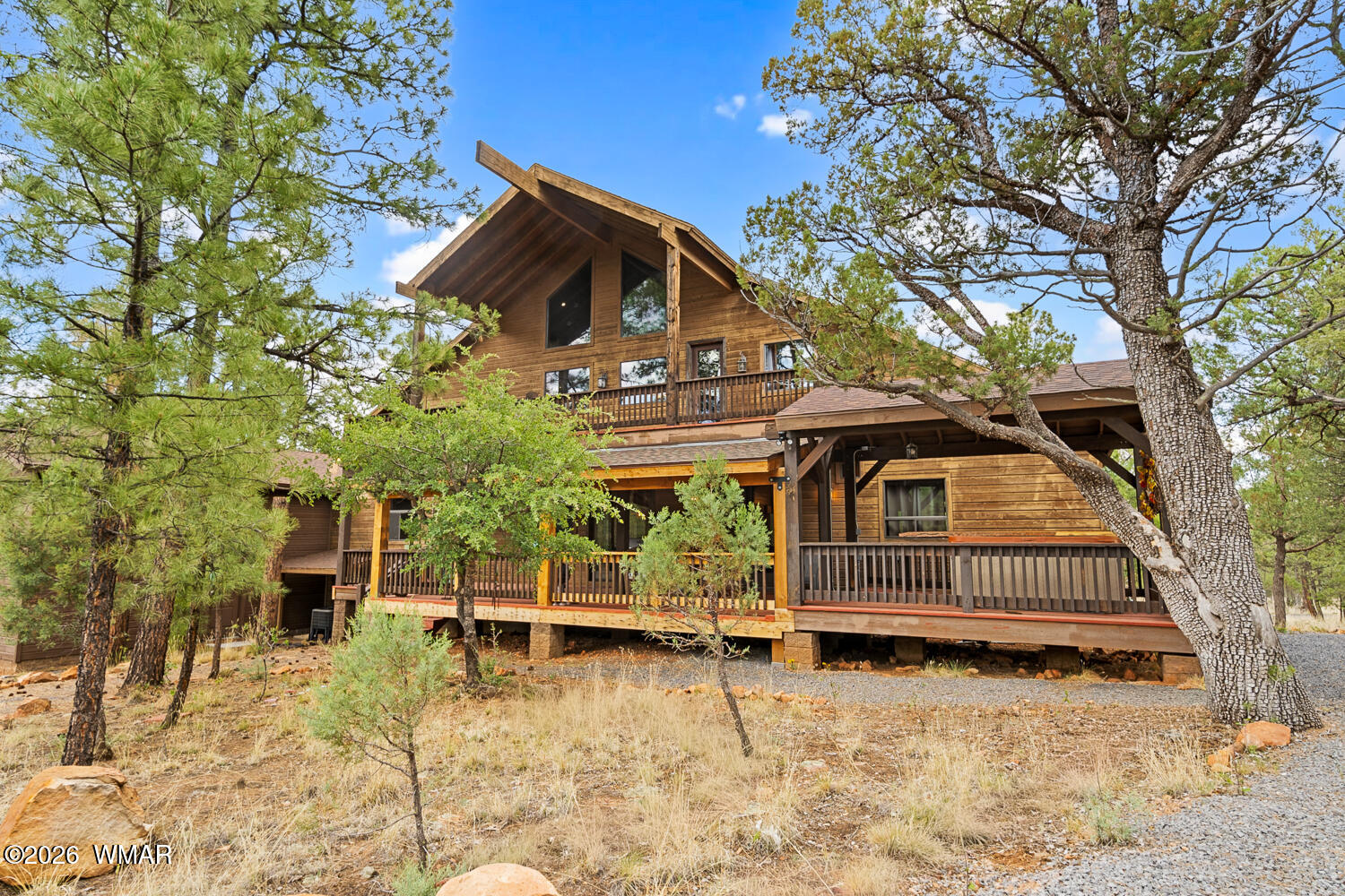 1980 Spring Creek Lane Overgaard, AZ 85933 - Photo 61 of 64 Back of Home