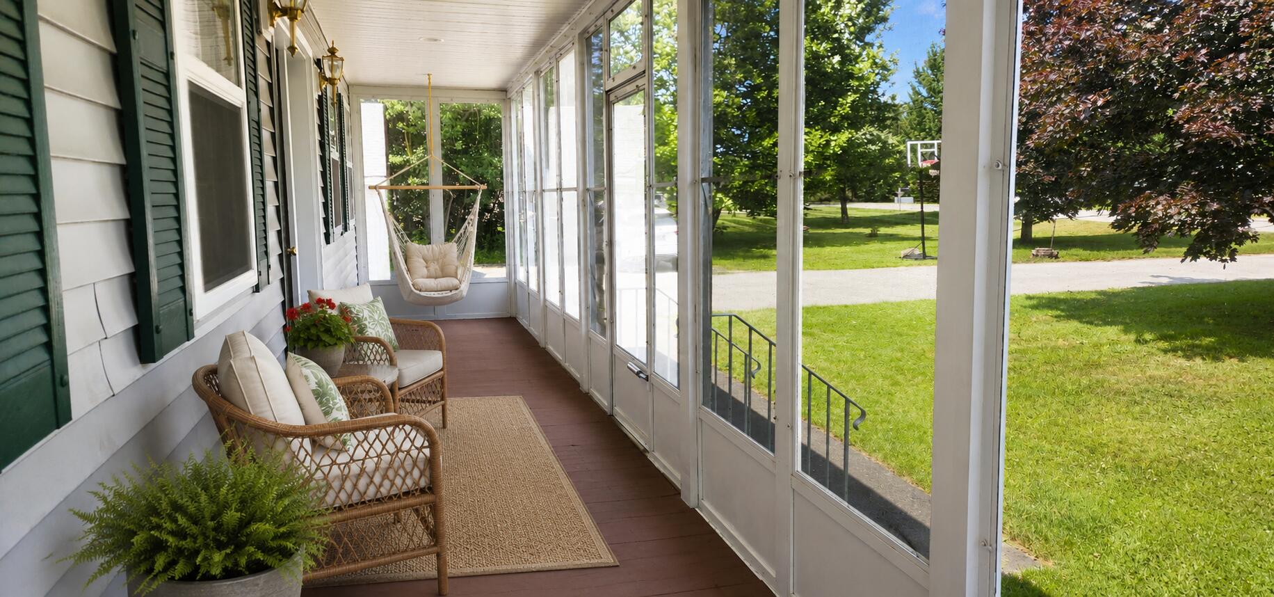 81 10 Road Bradley, ME 04411 - Photo 3 of 32 Screened Porch