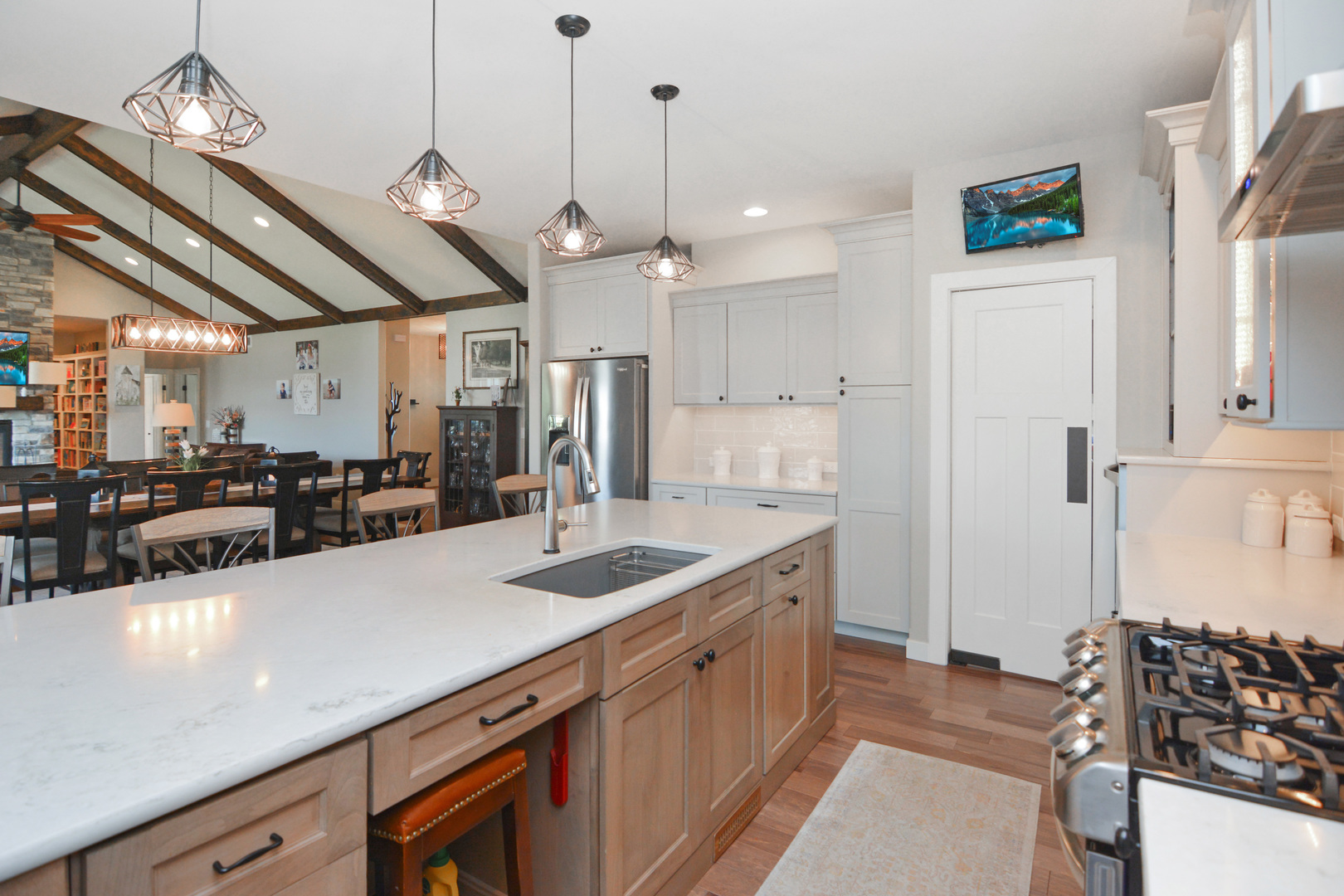 2235 North Bridge Drive Normal, IL 61761 - Photo 71 of 96 a large kitchen with a large counter top appliances and cabinets